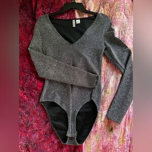 Sparkling long sleeve H&M bodysuit